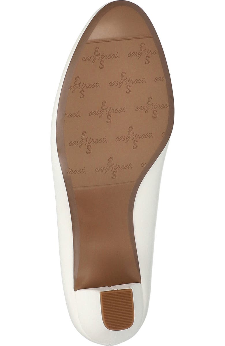 EASY STREET <p>Kata Pump (Women)</p>, Alternate, color, White-Pearlized