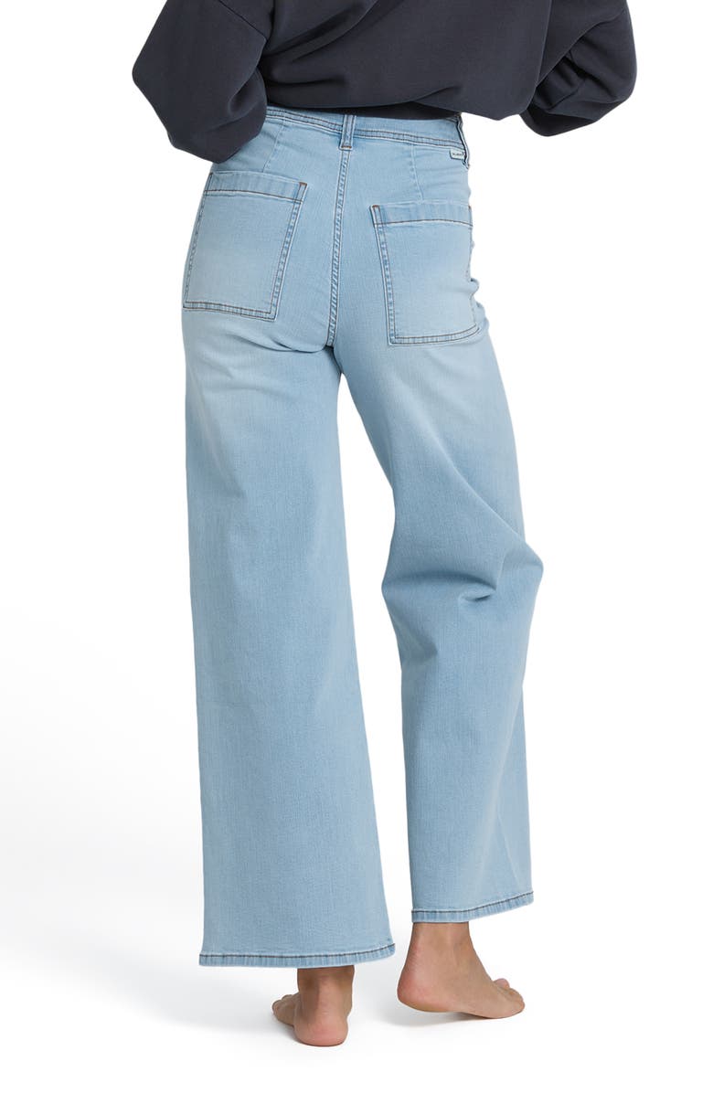 Billabong Free Fall High Rise Wide Leg Jeans, Alternate, color, Surf Spray