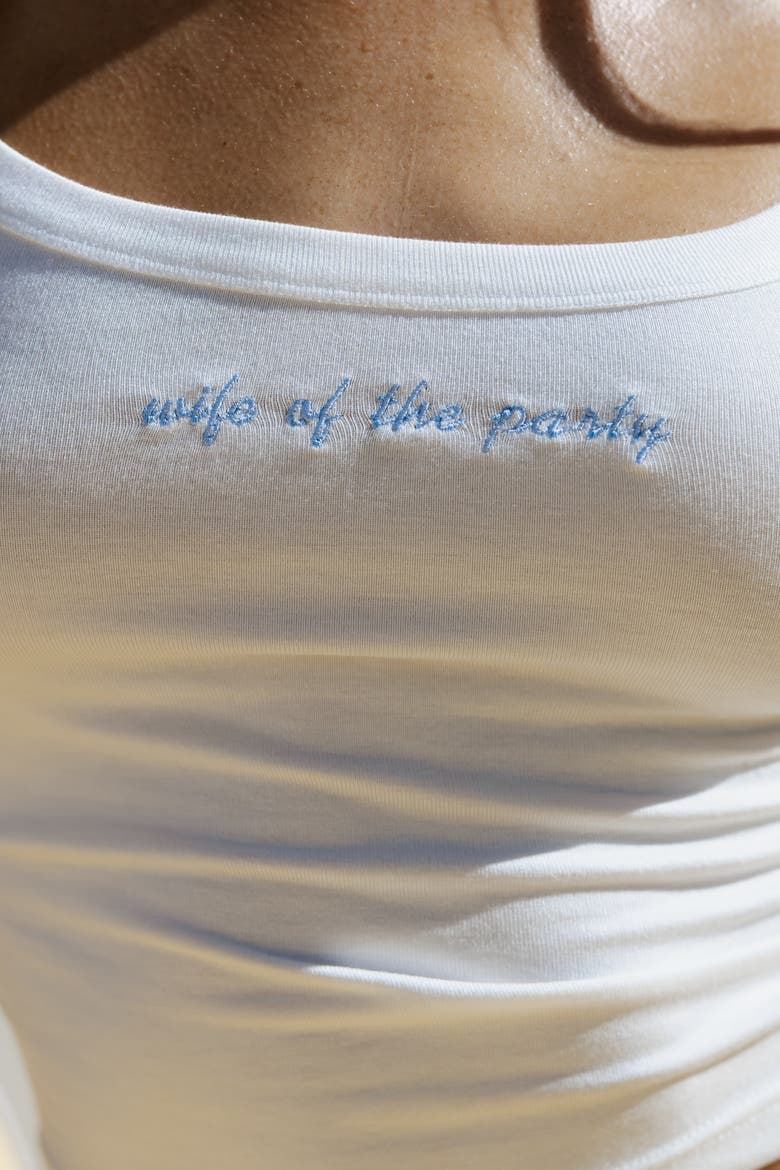 Wifey Tank, Alternate, color, White