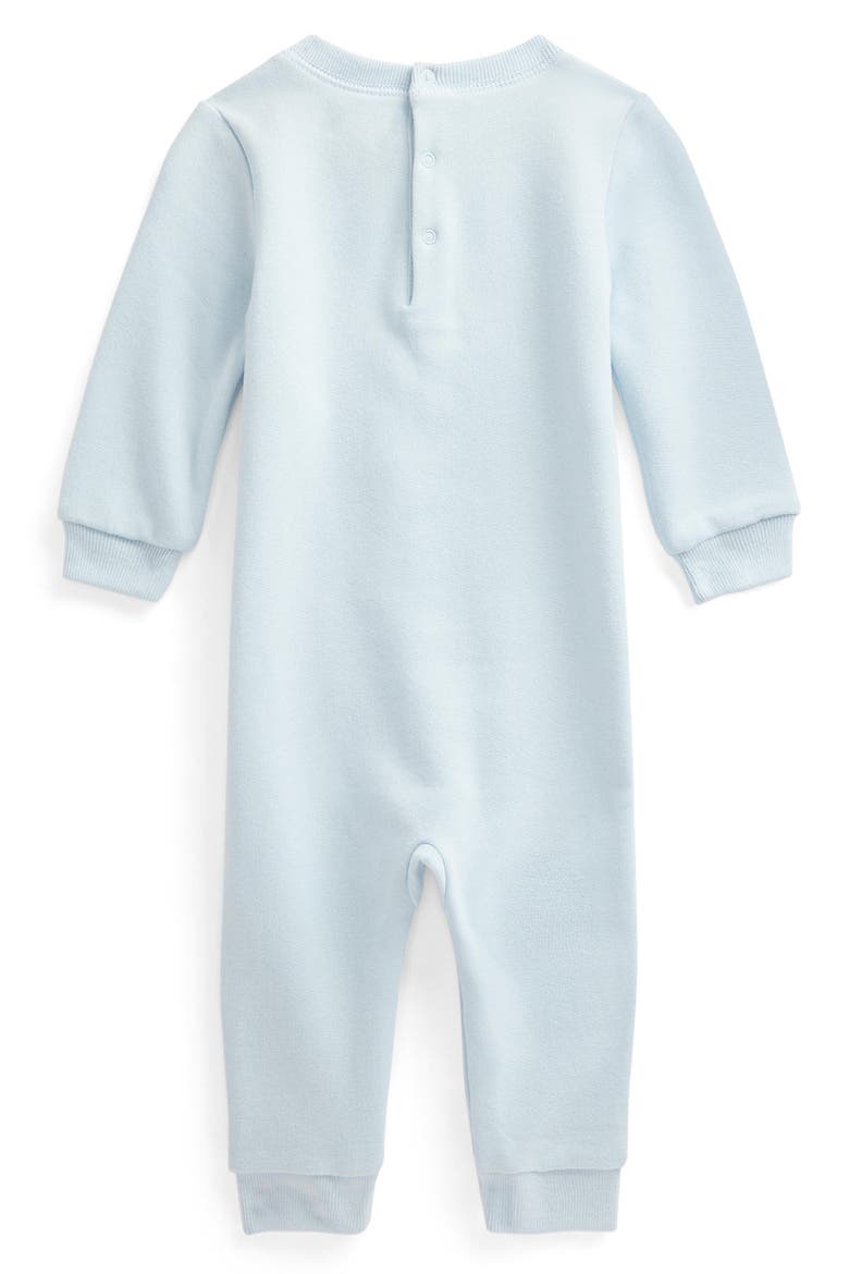 Fleece Footie, Alternate, color, BERYL BLUE
