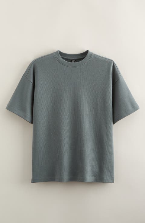 Kids' Oversize Waffle T-Shirt (Big Kid)