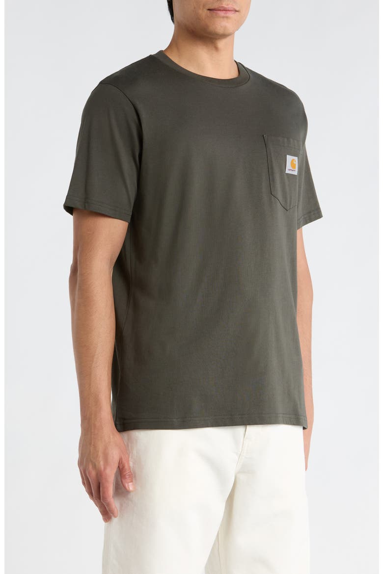 Logo Pocket T-Shirt, Alternate, color, OXIDE GREEN