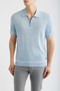 BOSS Norbertino Cotton Short Sleeve Tipped Sweater