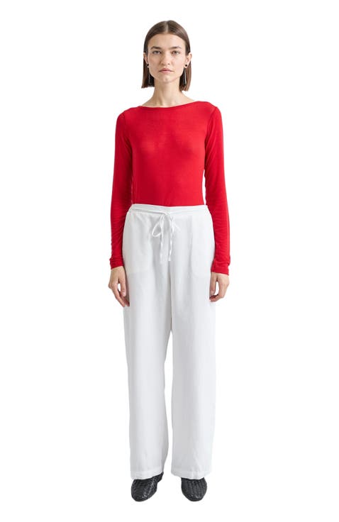 Long Sleeve Boat Tee