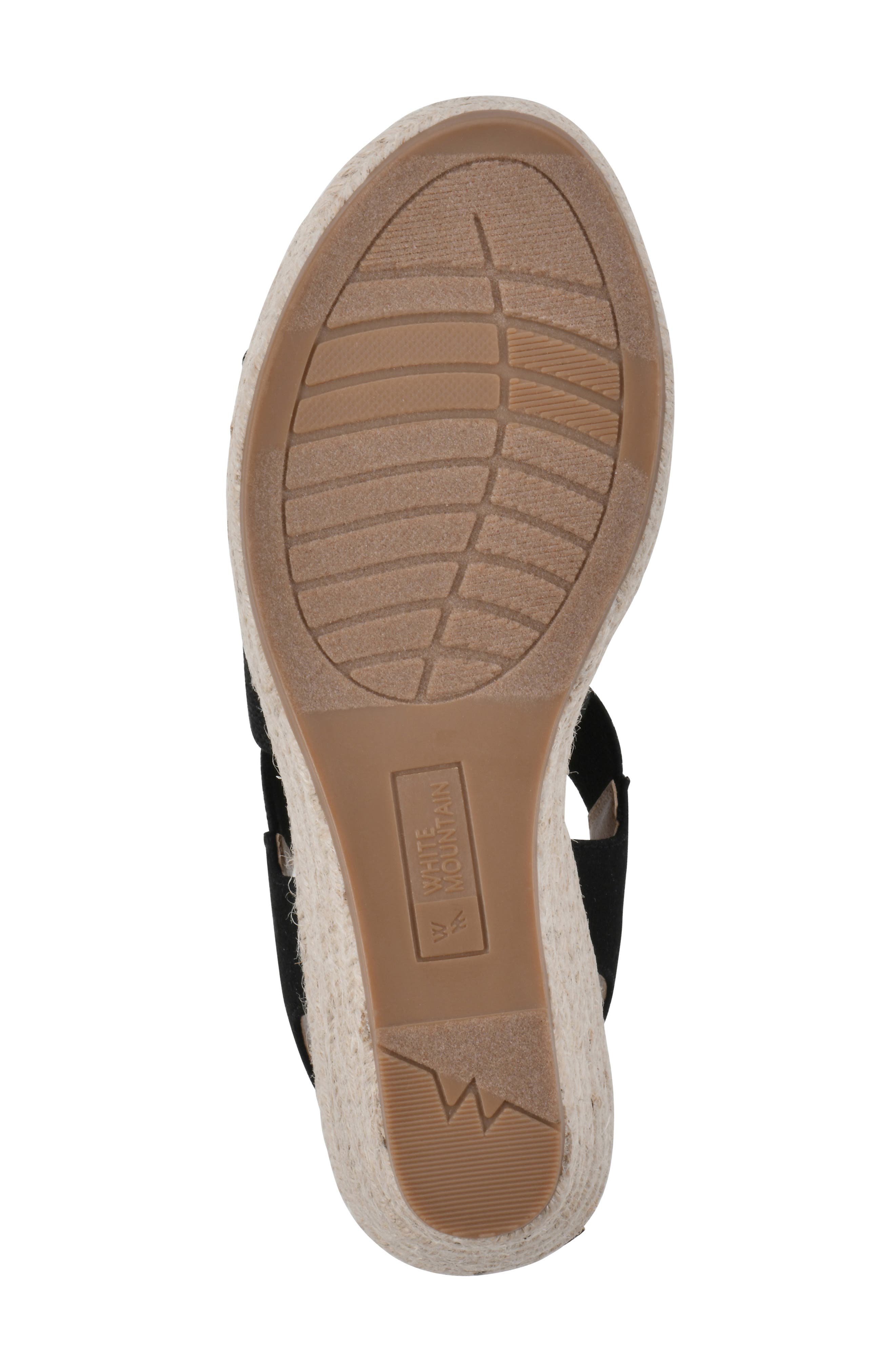 White Mountain Footwear Yanda Wedge Espadrille Sandal, Alternate, color, 