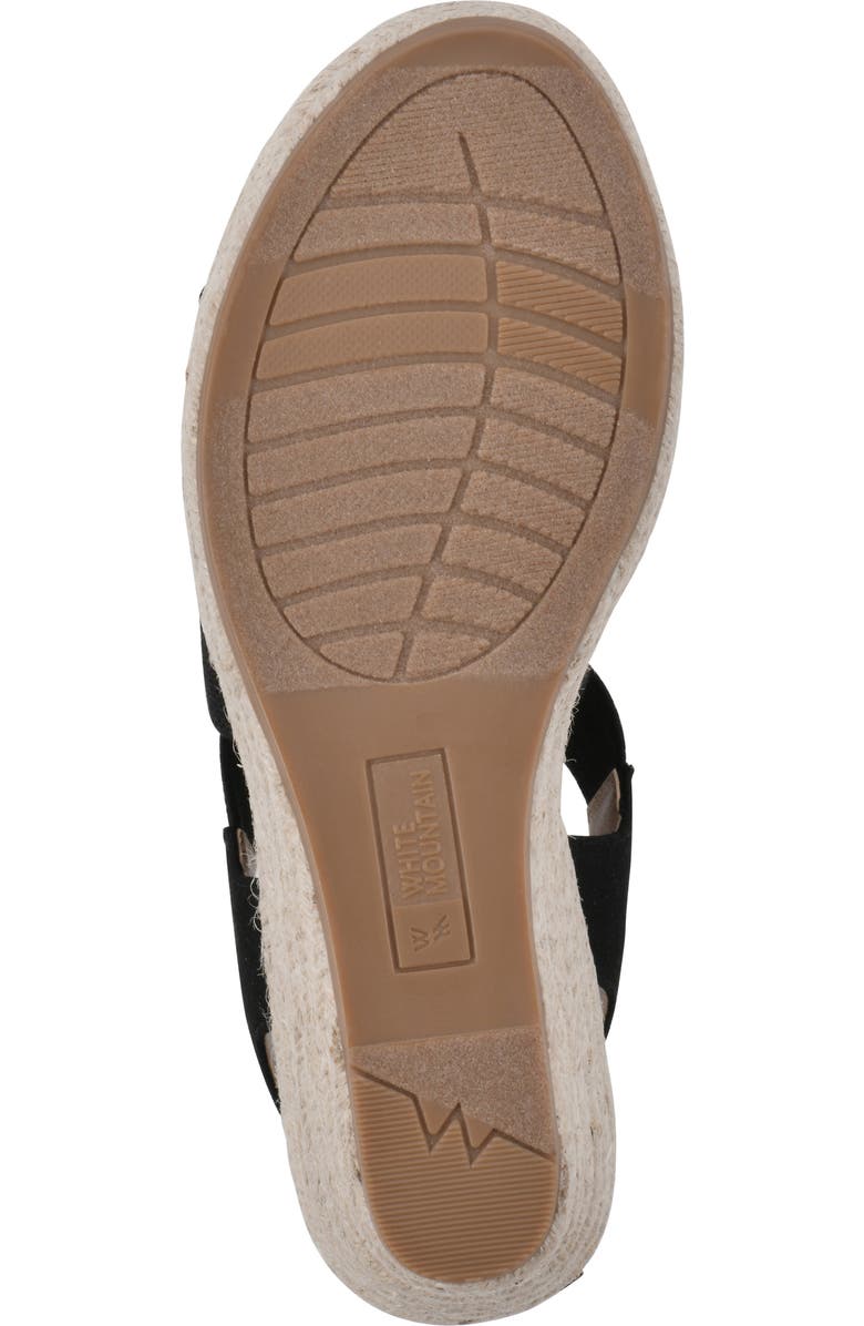 White Mountain Footwear Yanda Wedge Espadrille Sandal, Alternate, color,