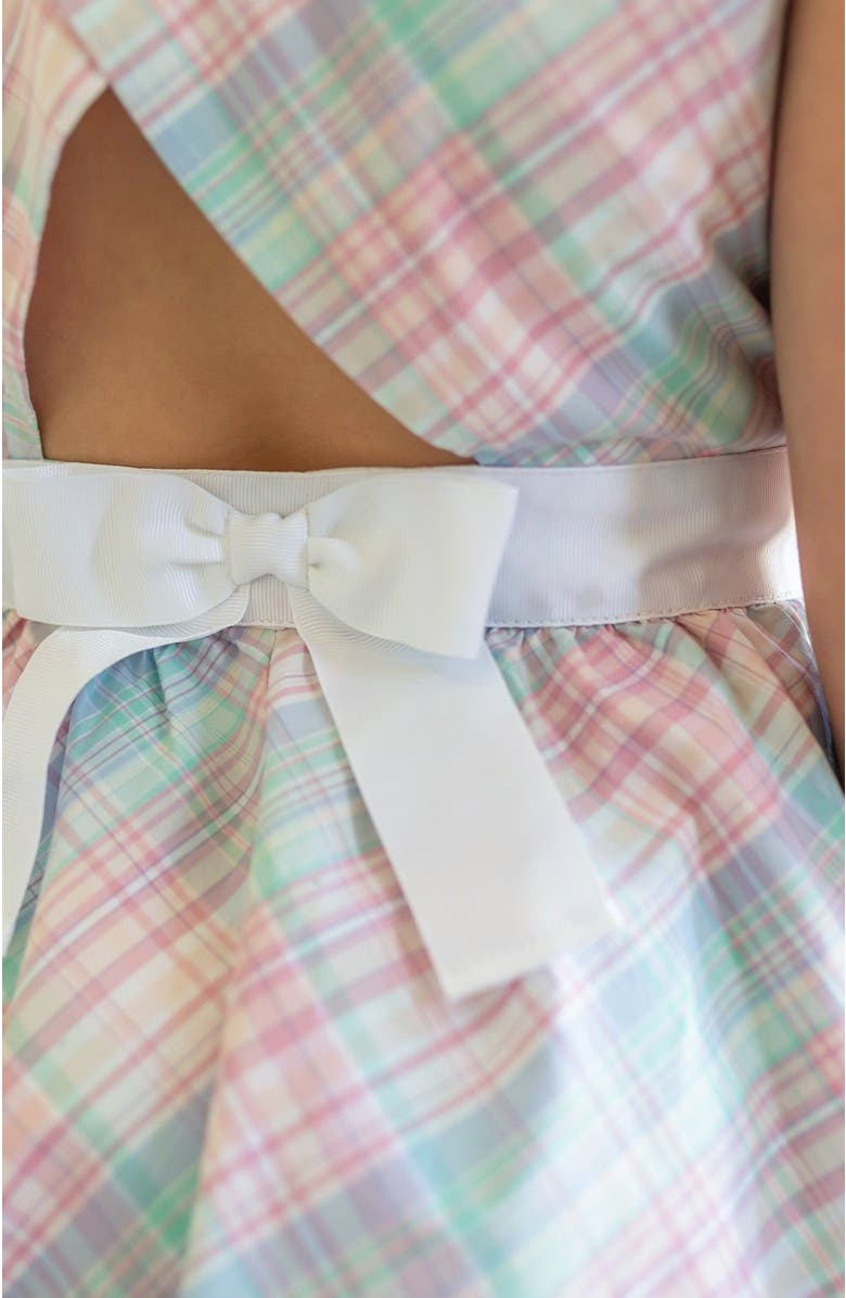 Hope & Henry Baby Girls' Organic Cross Back Party Dress, Infant, Alternate, color, 