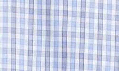 Untuckit Durif Check Wrinkle Free Cotton Button-up Shirt In Blue