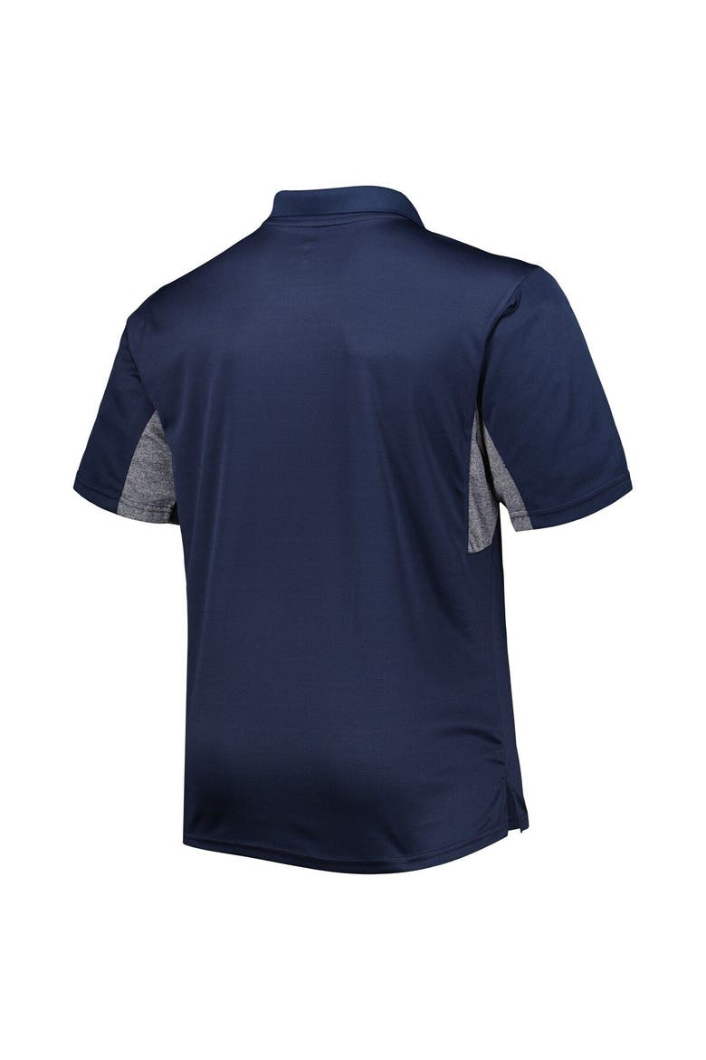 Men's Navy Houston Texans Big & Tall Team Color Polo, Alternate, color, Navy