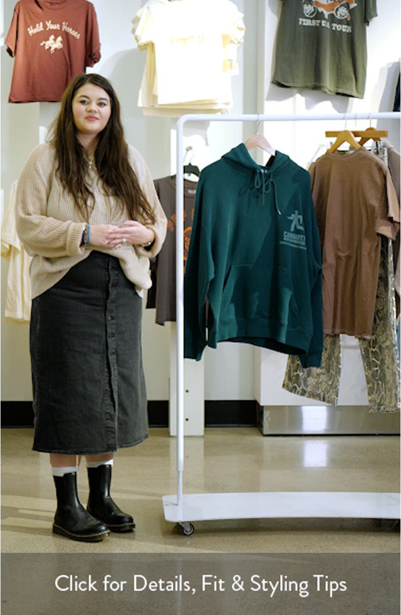 Distance Cotton Graphic Hoodie, sales video thumbnail