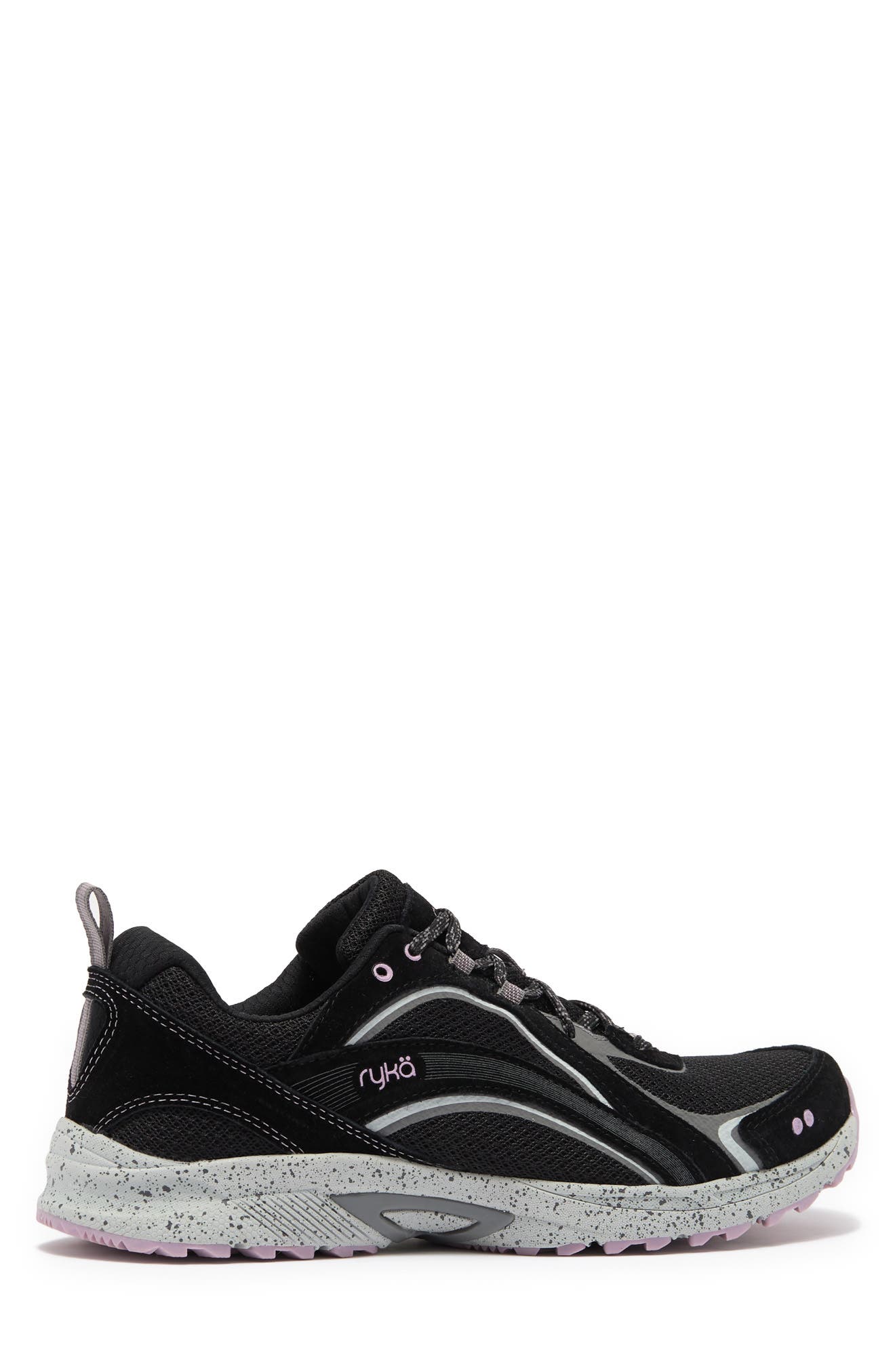 Ryka Sky Walk Trail Sneaker, Alternate, color, BLACK