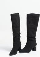 Prologue Shoes Vianella Block Heel Knee High Boot