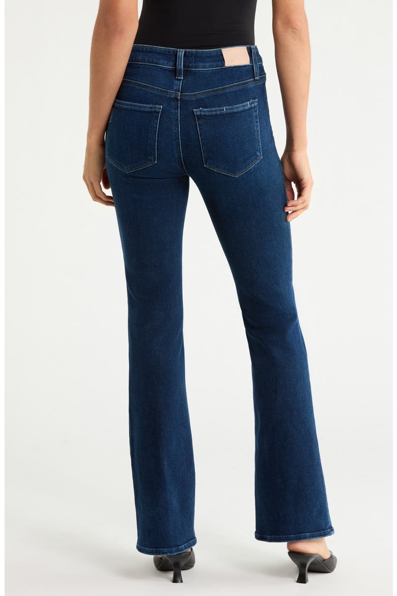 Laurel Canyon High Waist Bootcut Jeans, Alternate, color, BASILICA