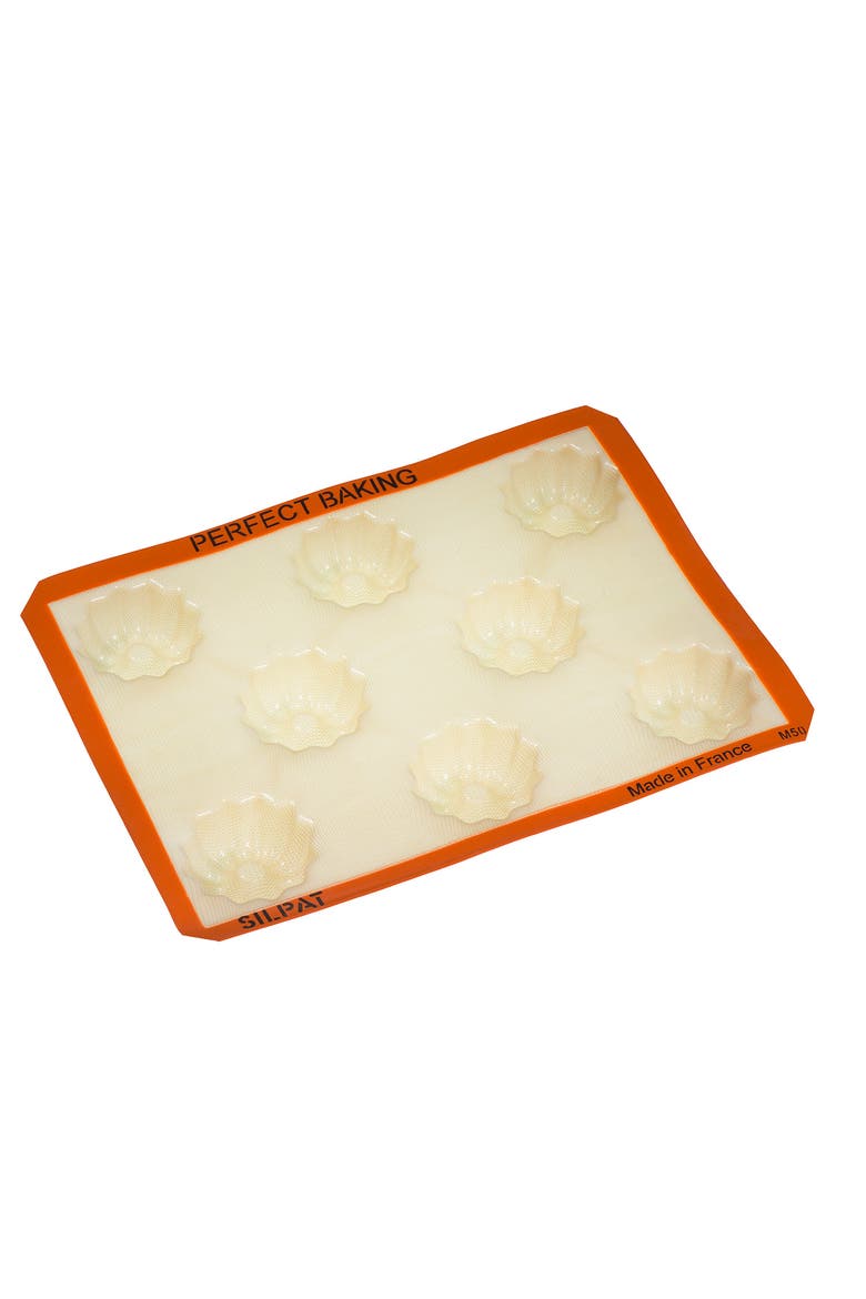 Perfect Non-Stick Fluted Cake Mold, Alternate, color, Orange