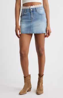 PTCL Lina Denim Miniskirt