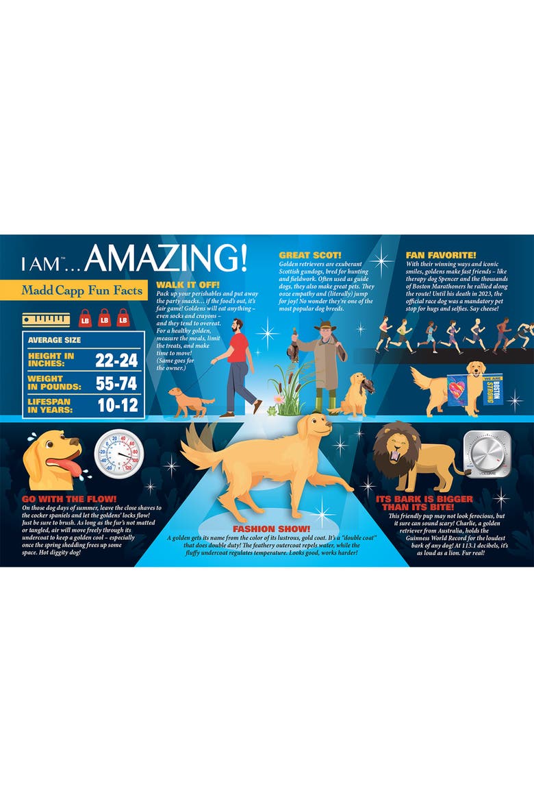 I Am Golden 550 Piece Puzzle Dog Shaped Animal Jigsaw, 24 X 32", Alternate, color, Multicolored