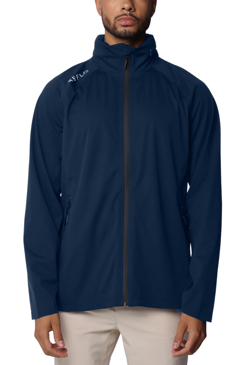 Evelix Waterproof Recyclable Jacket, Main, color, True Navy