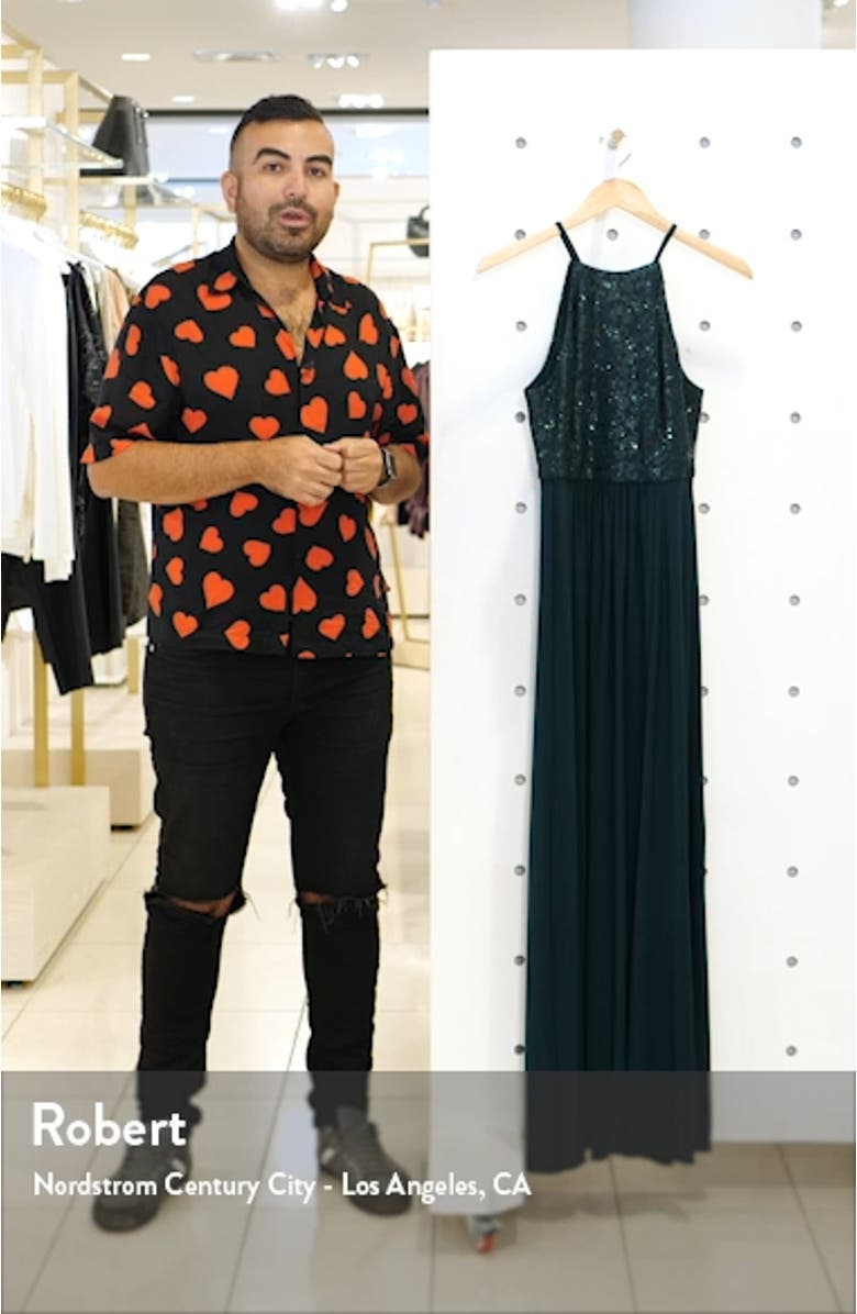 Sequin Lace Gown, sales video thumbnail