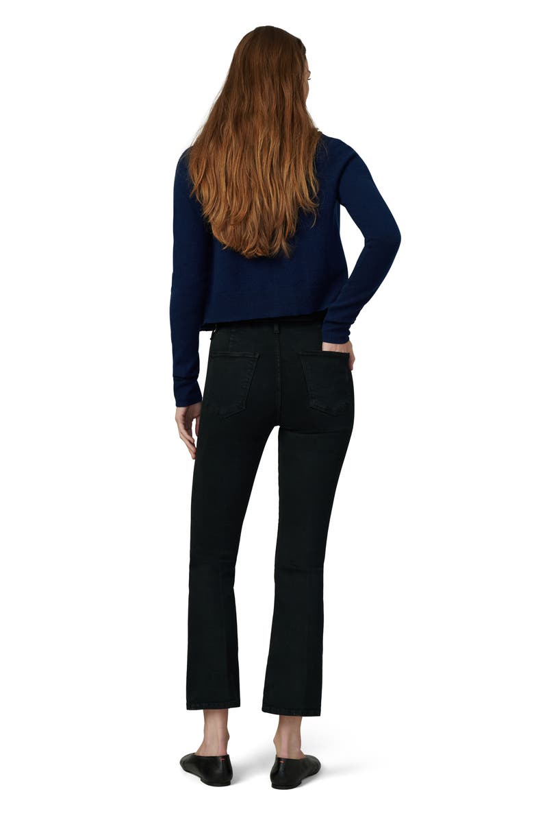 Joe's Jeans The All Day High Waist Ankle Bootcut Jeans, Alternate, color, Black