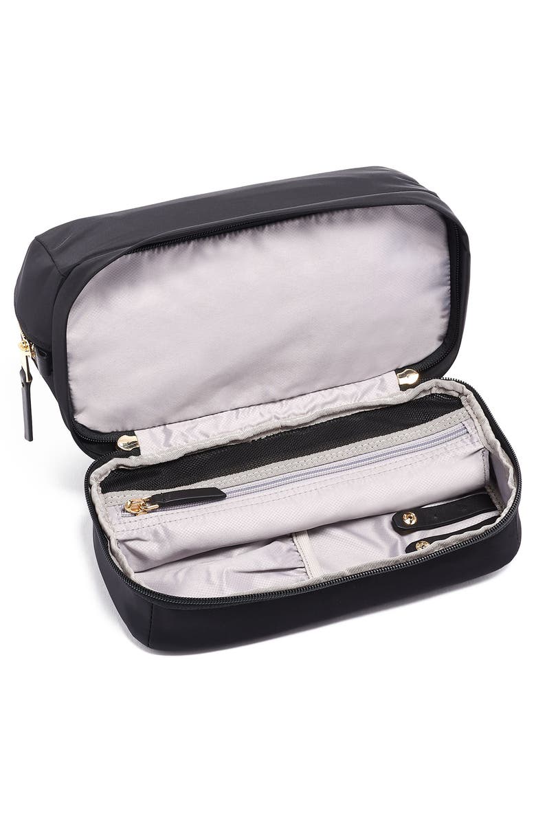 TUMI Selma Nylon Cosmetics Case, Alternate, color, 