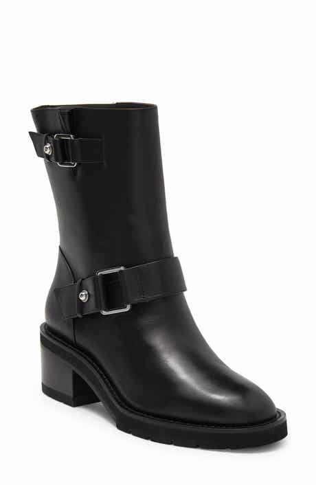Stuart Weitzman Boulevard Moto Bootie