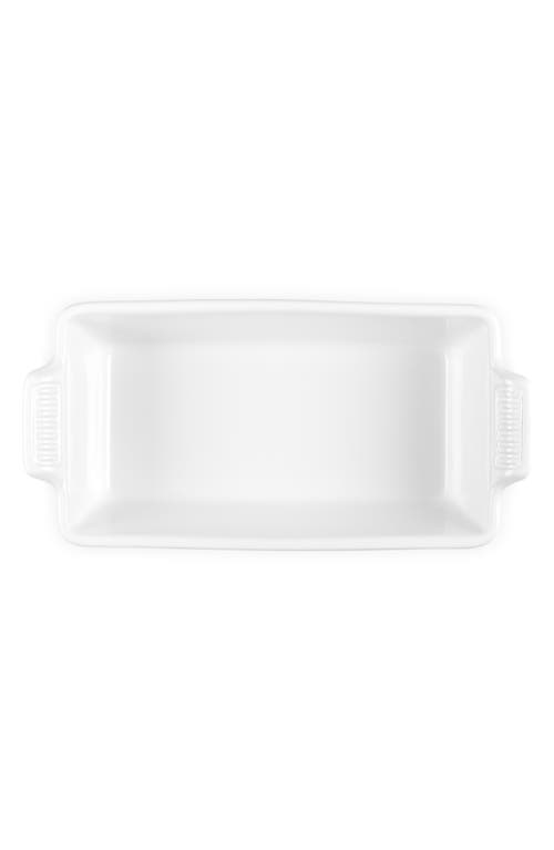 Le Creuset Heritage Loaf Pan In White
