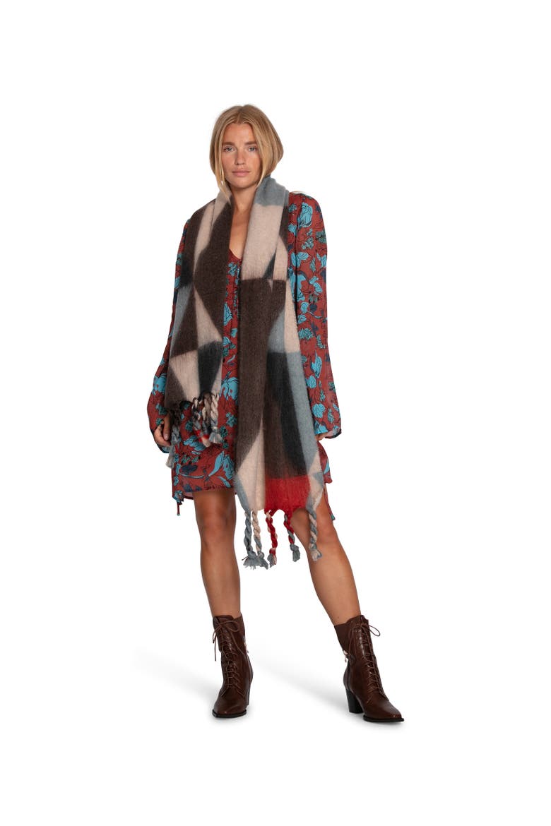 Matchback Scarf, Alternate, color, Multi