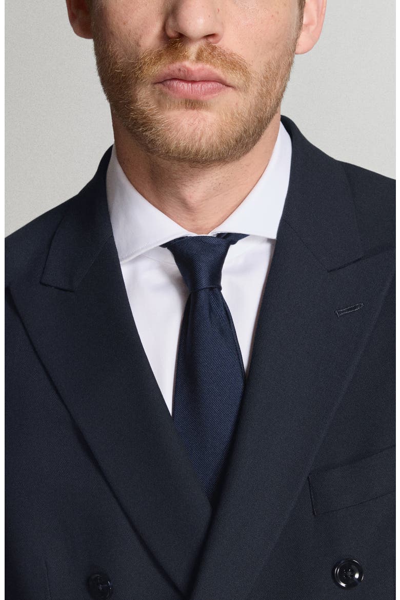 Monaco Slim Fit Double Breasted Suit Jacket, Alternate, color, NAVY