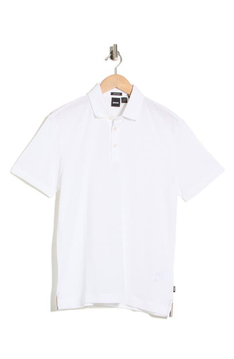 Press Cotton & Linen Blend Polo