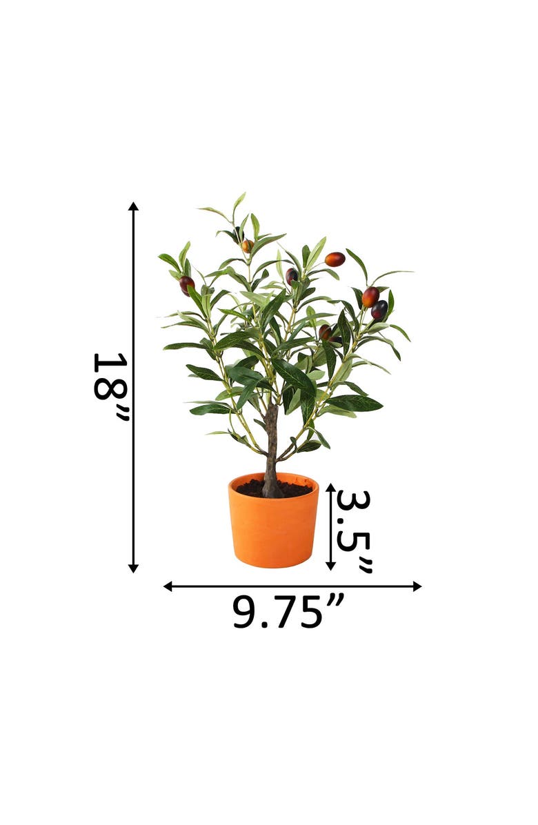FLORA BUNDA Orange Terracotta 18