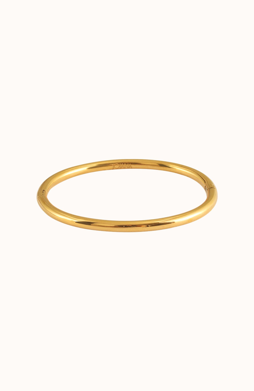 Joiana Jewelry Classic Slim Bangle In Gold