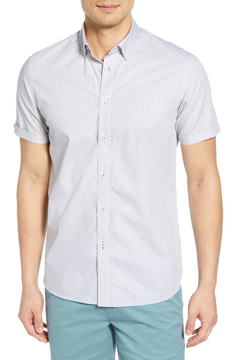 Ted Baker London Rakoon Slim Fit Sport Shirt, Main, color,