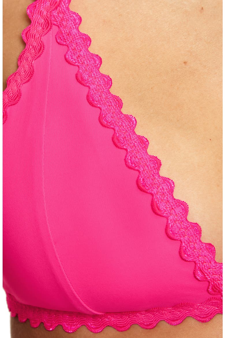 Bella Bikini Top, Alternate, color, STRAWBERRY