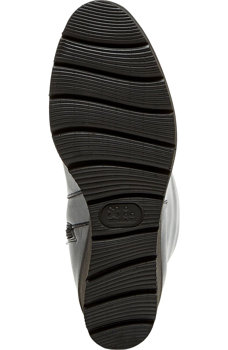 La Canadienne Goup Waterproof Knee High Wedge Boot, Alternate, color, Black Leather