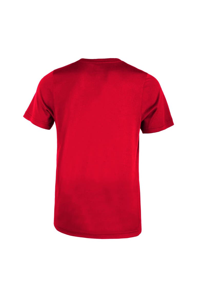 Preschool Nike Scarlet Ohio State Buckeyes Legend Performance T-Shirt, Alternate, color, Scarlet