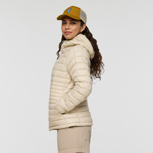 Cotopaxi Fuego Down Hooded Jacket In Neutral