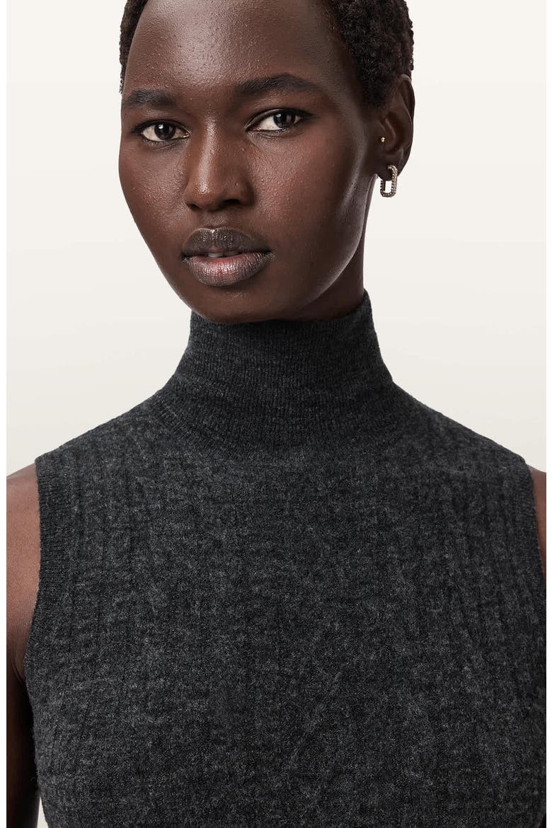Sabine Cardigan & Dress, Alternate, color, CHARCOAL GREY