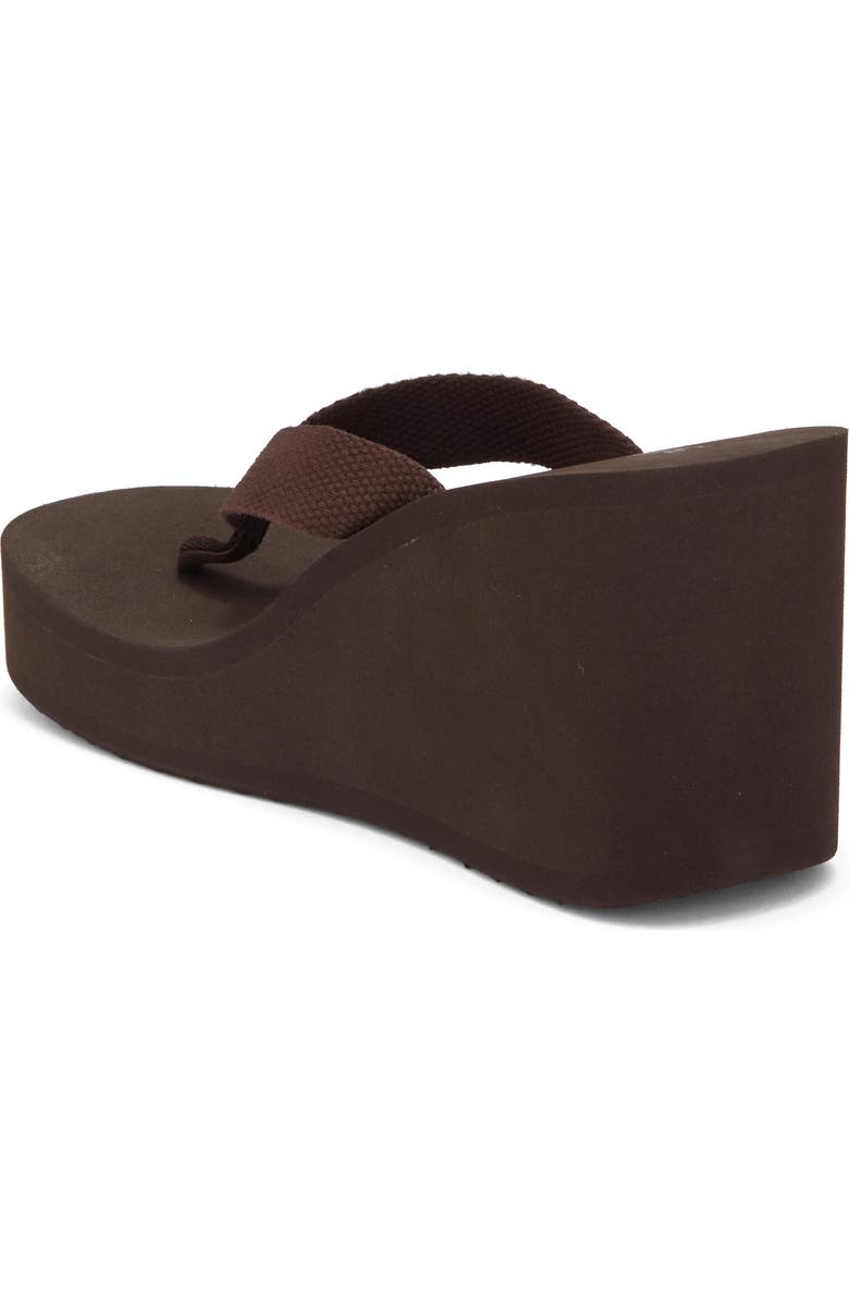 Jeffrey Campbell Astria Platform Wedge Sandal, Alternate, color, Brown