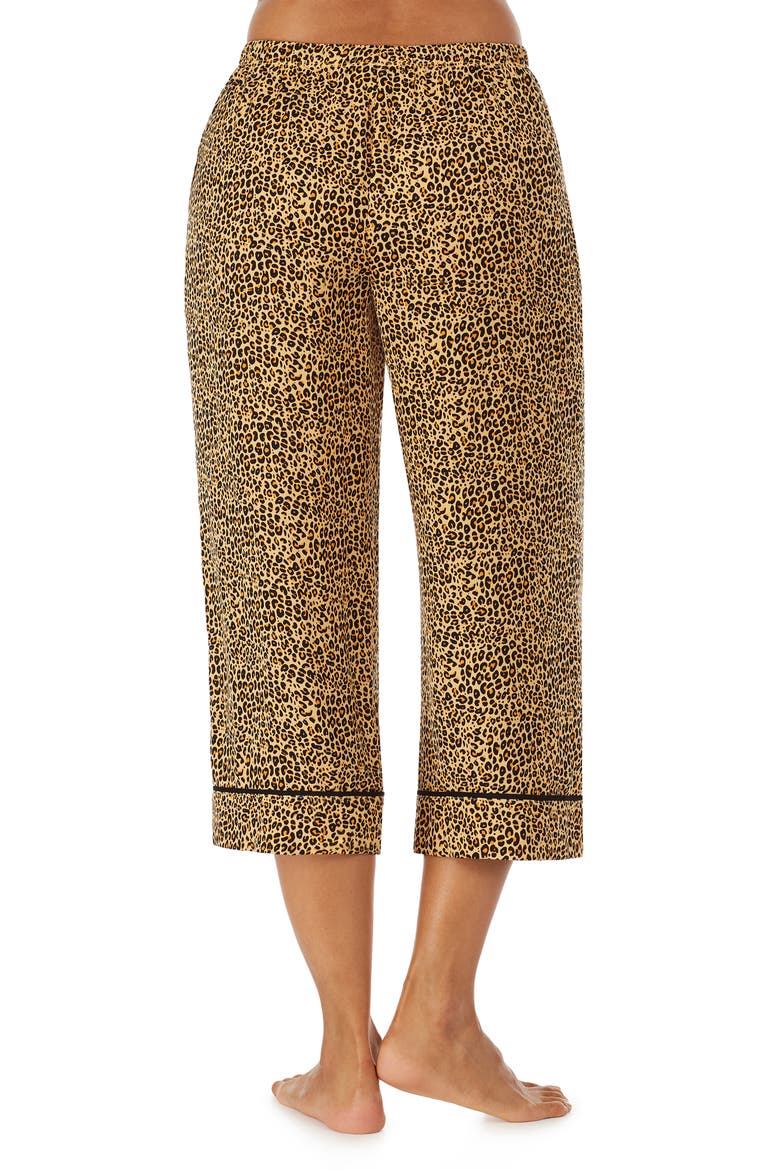Wide Leg Crop Pajama Pants (Nordstrom Exclusive), Alternate, color, MICRO ANIMAL