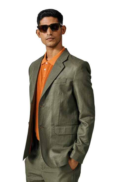 Axholme Tailored Linen Blend Blazer