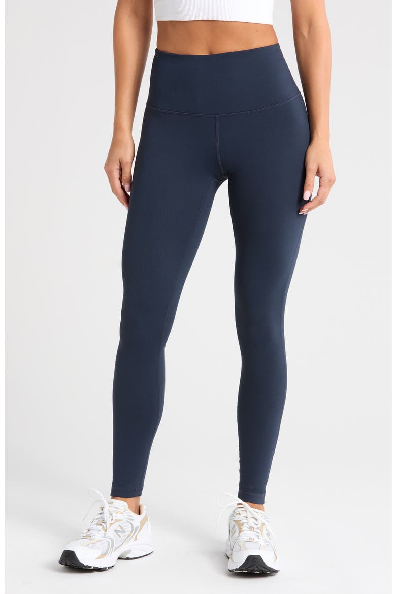 Live In High Waist Leggings, Main, color, NAVY SAPPHIRE