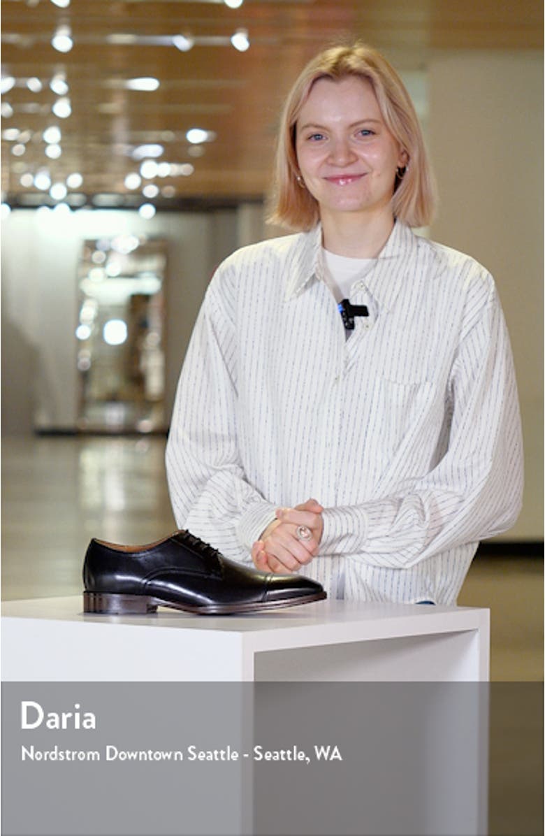 Hedley Cap Toe Derby, sales video thumbnail