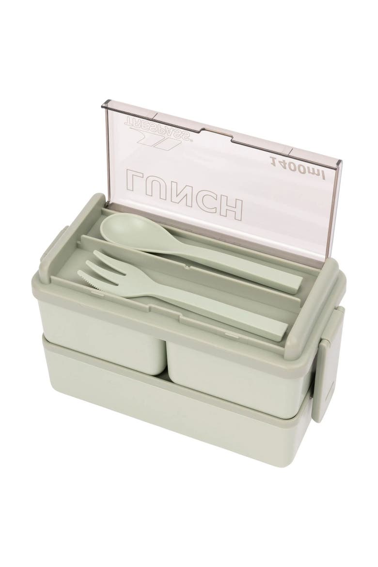 Bento Lunch Box, Alternate, color, Green