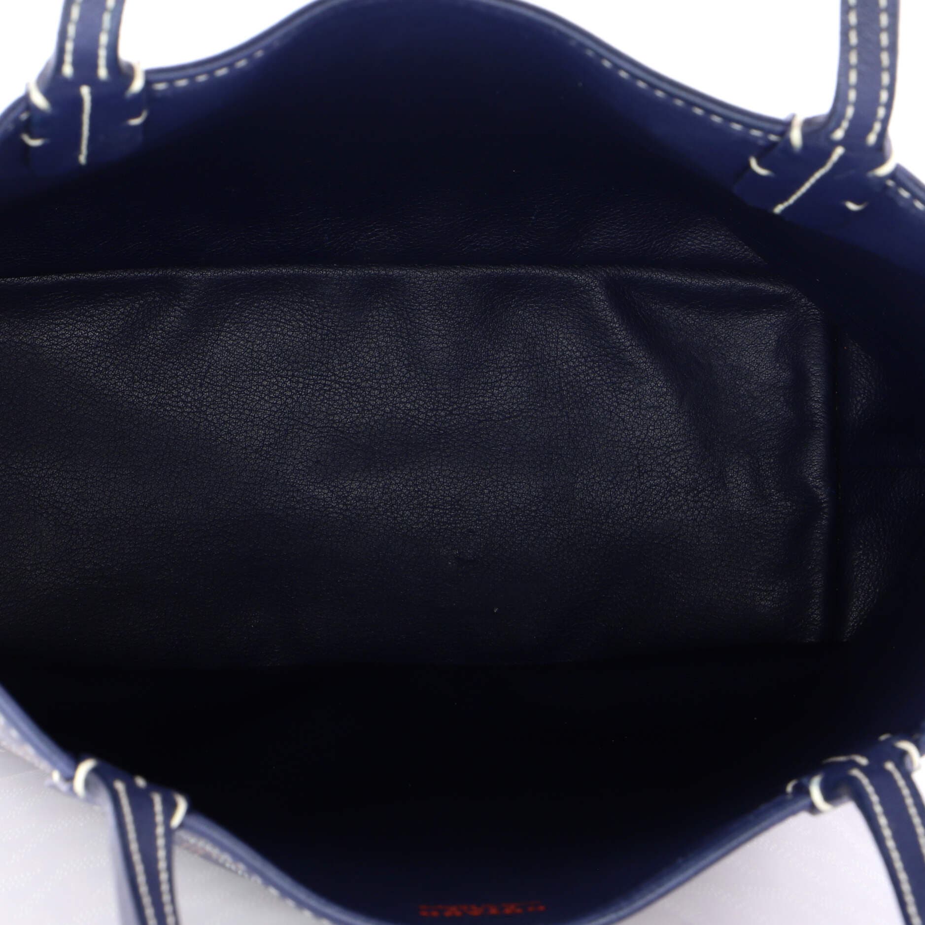 Pre-Owned Goyard Anjou Reversible Tote Coated Canvas Mini, Alternate, color, Blue