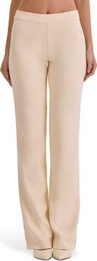 HOUSE OF CB Chiara Straight Leg Crepe Trousers