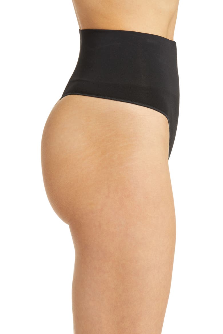 SPANXshape™ ExtraOrdinary Thong, Alternate, color, VERY BLACK