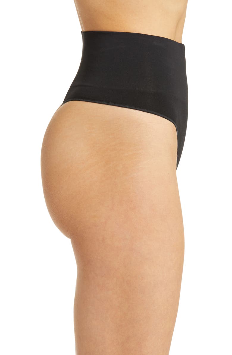 SPANX<sup>®</sup> SPANXshape<sup>™</sup> ExtraOrdinary Thong, Alternate, color, Very Black