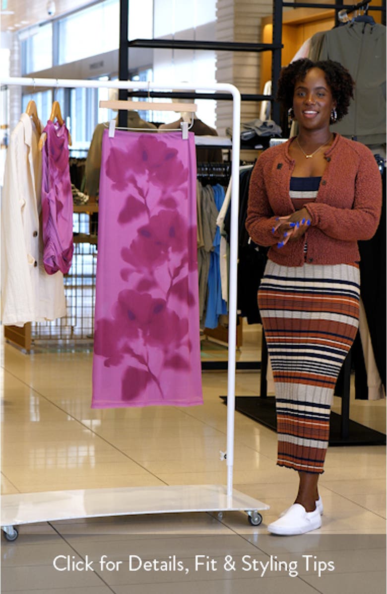 Mesh Maxi Skirt