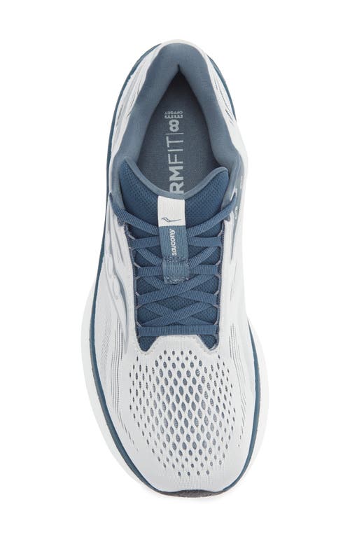 Saucony Ride 18 Running Shoe In Gray