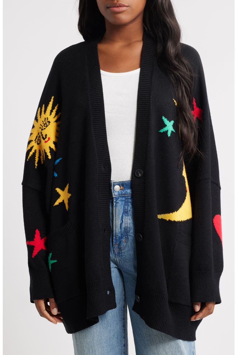 Celestial Oversize Cardigan, Main, color, CELESTIAL